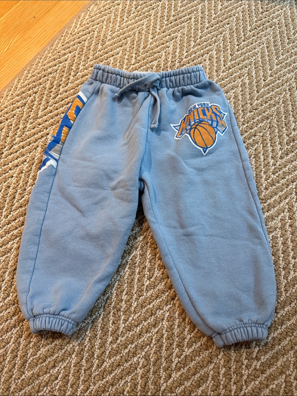 Zara Kids Toddler Blue New York Knicks Sweatpants